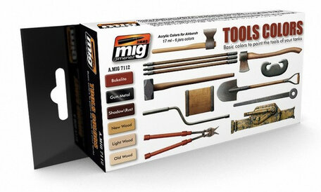AMMO Paint Set: Tool Colors