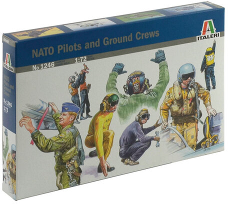 Italeri NATO Pilots and Ground Crew 1:72