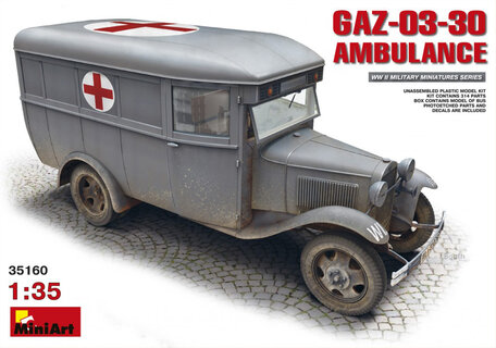 MiniArt GAZ-03-30 Ambulance 1:35