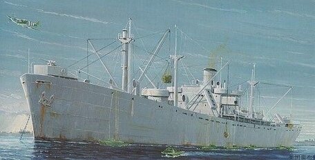 Trumpeter WW2 Liberty Ship S.S. Jeremiah O'Brien 1:350