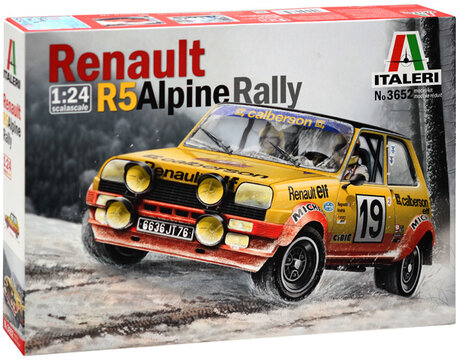 Italeri Renault R5 Alpine Rally 1:24