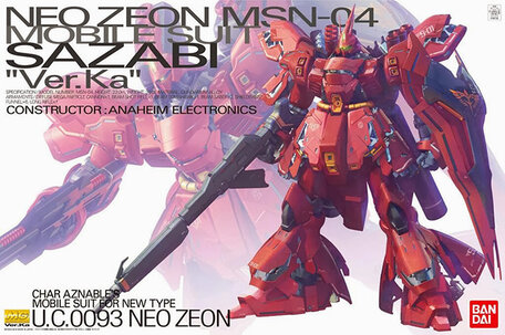 MG 1/100: MSN-04 Sazabi Ver.Ka