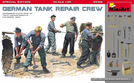 MiniArt German Tank Repair Crew Special Edition 1:35