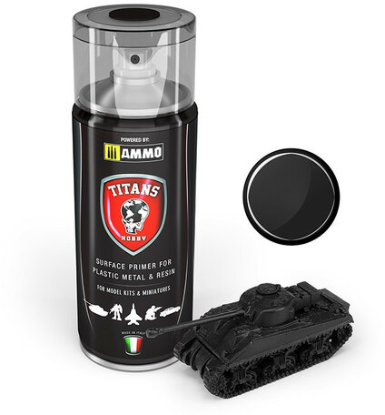 AMMO Mig Black Matt Primer Spray