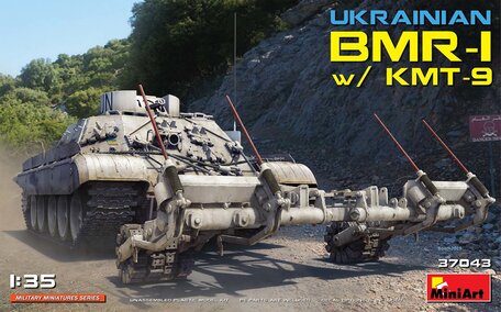 MiniArt Ukrainian BMR-1 w/KMT-9 1:35