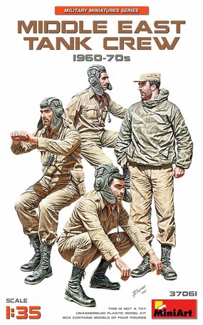MiniArt Middle East Tank Crew 1960-70s 1:35