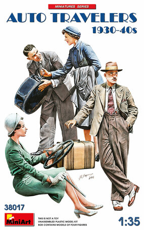 MiniArt Auto Travelers 1930-40s 1:35
