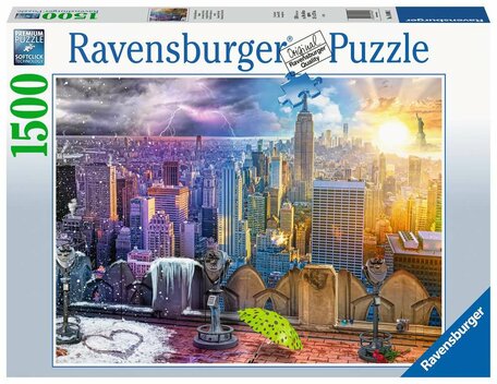 Ravensburger New York Winters en Zomers (1500)