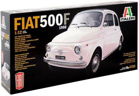 Italeri Fiat 500F 1968 1:12