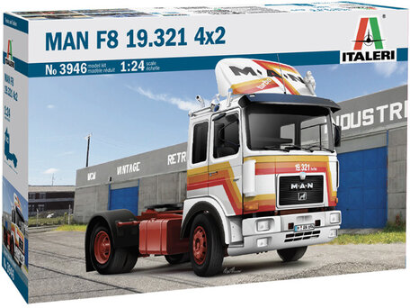 Italeri MAN F8 19.321 4x2 1:24