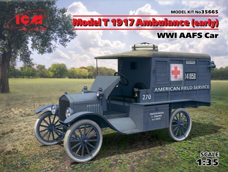 ICM Model T 1917 Ambulance 1:35