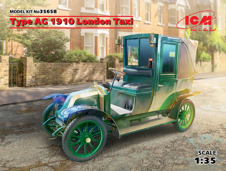 ICM Type AG 1910 London Taxi 1:35