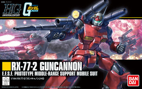 HG 1/144: RX-77-2 Guncannon