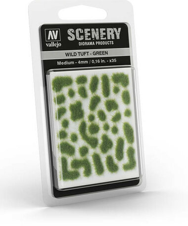 Vallejo Wild Tuft Green 4mm