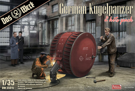 Das Werk German Kugelpanzer (2 Kits Pack) 1:35