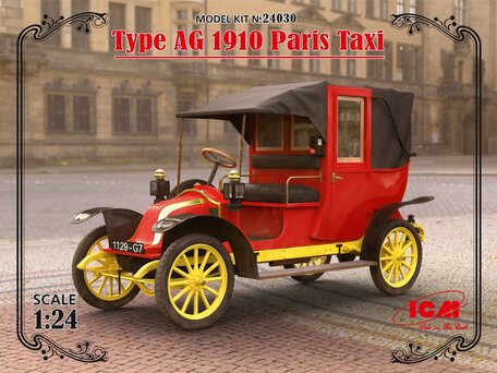 ICM Type AG 1910 Paris Taxi 1:24