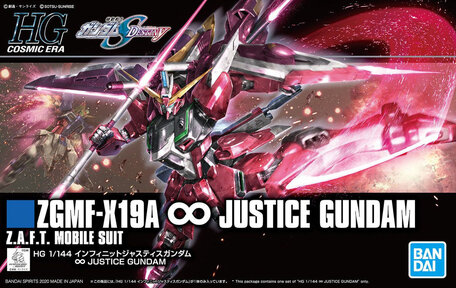 HG 1/144: ZGMF-X19A Infinite Justice Gundam