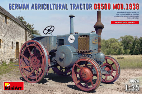 MiniArt German Agricultural Tractor D8500 Mod. 1938 1:35