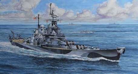 Revell Battleship U.S.S. Missouri 1:1200