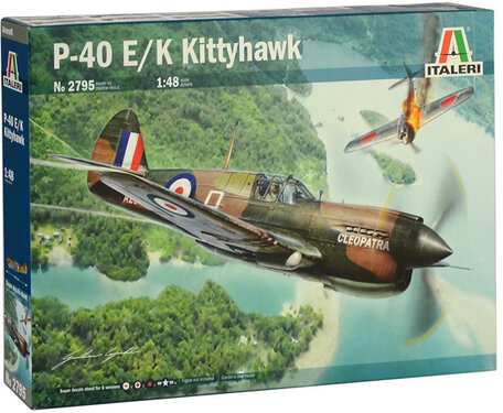 Italeri P-40 E/K Kittyhawk 1:48