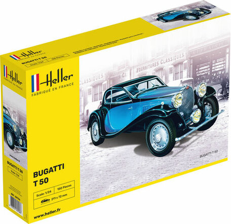 Heller Bugatti T.50 1:24