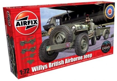 Airfix Willys British Airborne Jeep 1:72