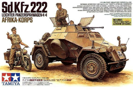 Tamiya Sd.Kfz.222 Leichter Panzerspähwagen 4x4 1:35