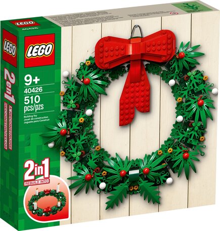 LEGO 40426 Kerstkrans 2-in-1