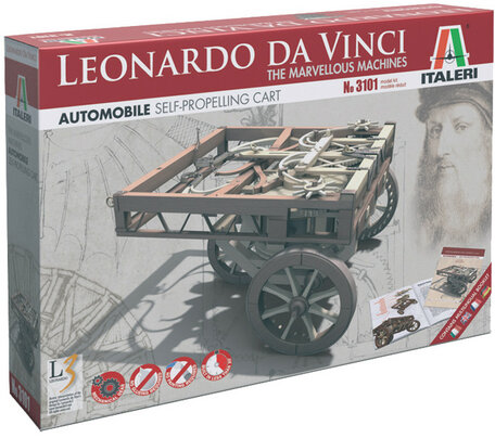 Italeri Leonardo da Vinci Self-Propelling Cart