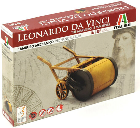Italeri Leonardo da Vinci Mechanical Drum