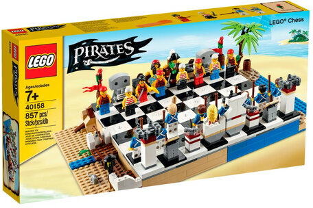 LEGO 40158 Piratenschaakset