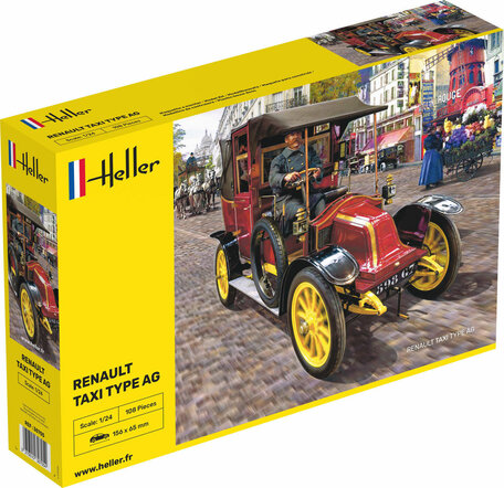 Heller Renault Taxi Type AG 1:24