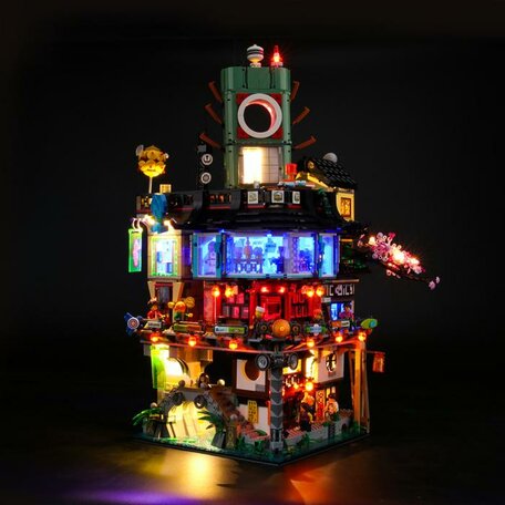 LEGO 70620 Ninjago City + LED Verlichting