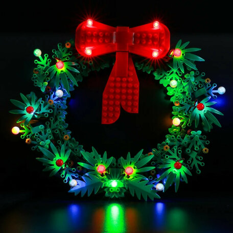 LEGO 40426 Kerstkrans 2-in-1 + LED Verlichting