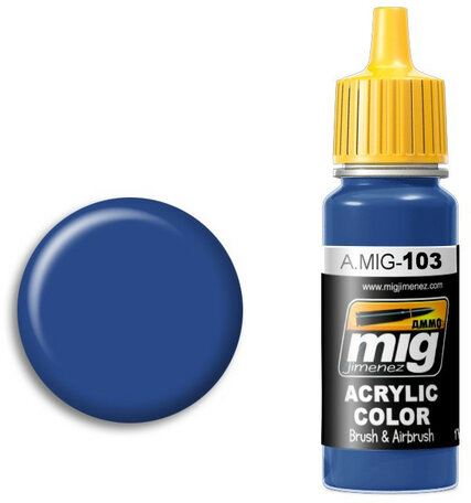 A.MIG 103: Medium Blue