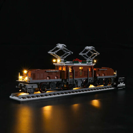 LEGO 10277 Krokodil Locomotief + LED Verlichting