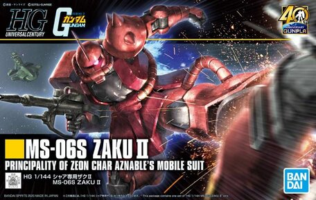 HG 1/144: MS-06S Char's Zaku II