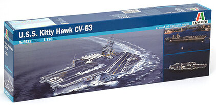 Italeri USS Kitty Hawk CV - 63 1:720