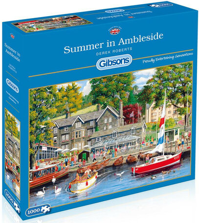 Gibsons Summer in Ambleside (1000)