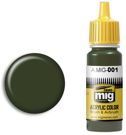 A.MIG 001: Olivgrün Opt.1 - RAL 6003