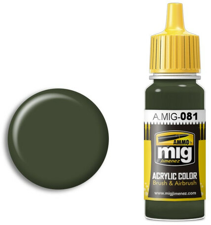 A.MIG 081: US Olive Drab Vietnam Era - FS 24087