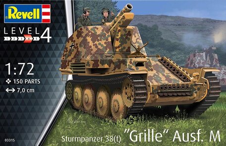 Revell Sturmpanzer 38(t) Grille Ausf. M 1:72