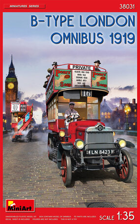 MiniArt B-Type London Omnibus 1919 1:35