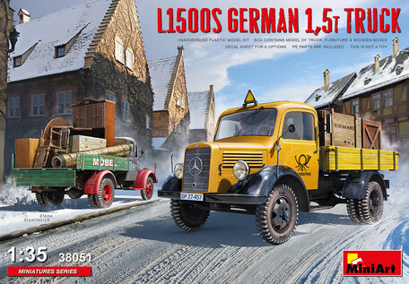MiniArt L1500S German 1,5t Truck 1:35