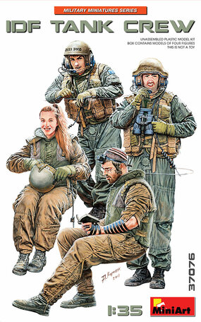 MiniArt IDF Tank Crew 1:35