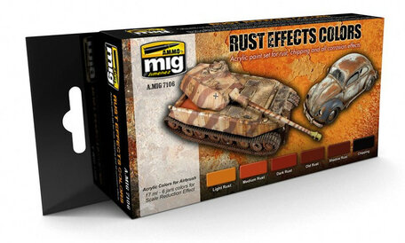 AMMO Paint Set: Rust Effects Colors