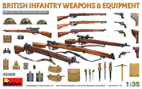 MiniArt British Infantry Weapons & Equipment 1:35