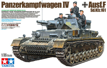 Tamiya German Tank Panzerkampfwagen IV Ausf.F 1:35