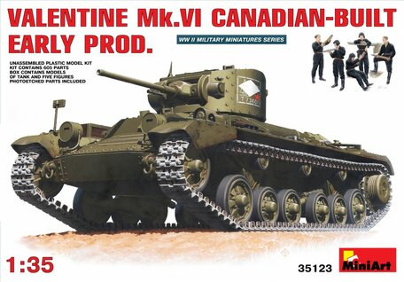 MiniArt Valentine Mk. VI Canadian Built Early Prod 1:35
