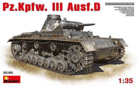 MiniArt Pz.Kpfw.III Ausf.D 1:35
